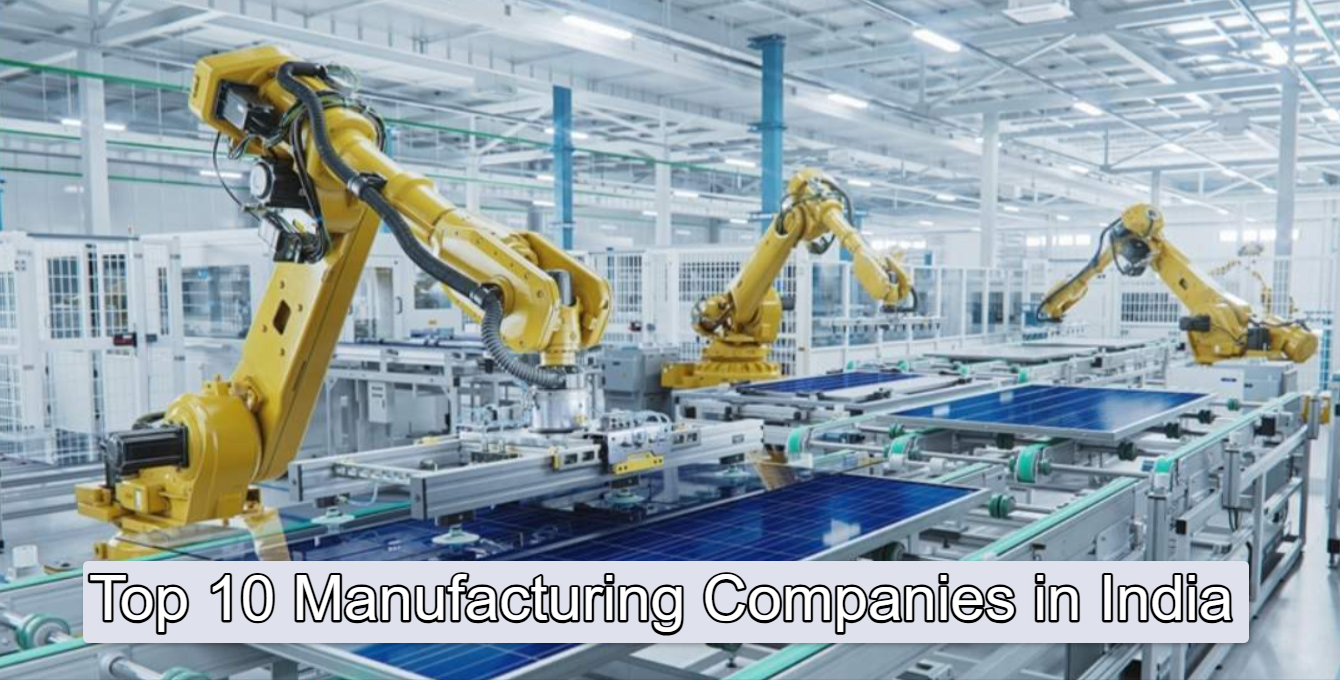 Top 10 Famous Manufacturing Companies in India 2026